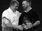 Jerry Colangelo and Mark Grace World Series 2001