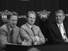 Steve Kerr, Robert Sarver and Jerry Colangelo