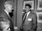 President Bill Clinton and Jerry Colangelo